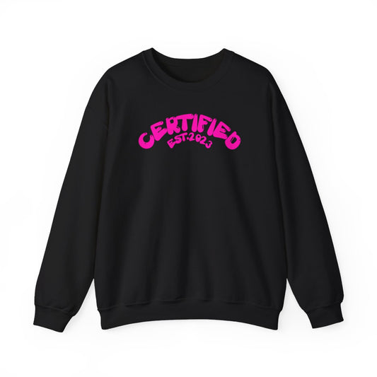 PINK LOGO SWEATSHIRT