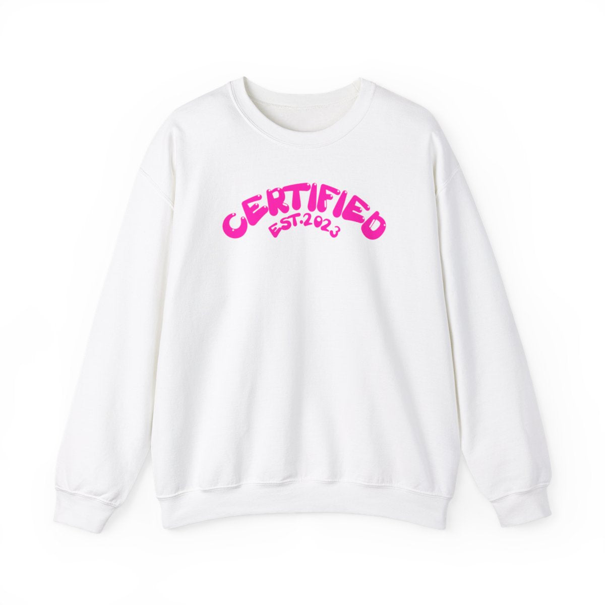 PINK LOGO SWEATSHIRT